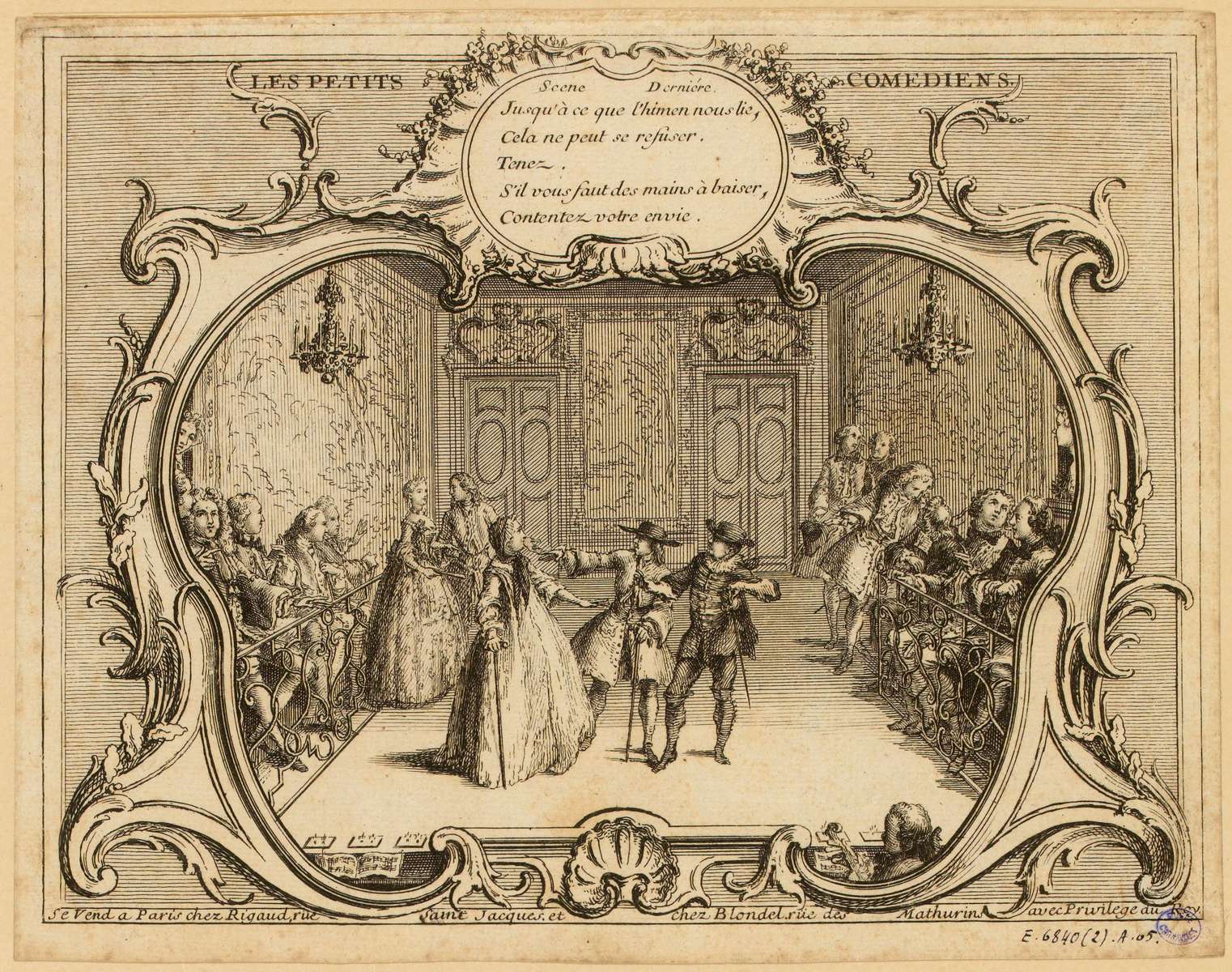 Rigaud J -1680- Les Petits Comédiens-10 jigsaw puzzle online