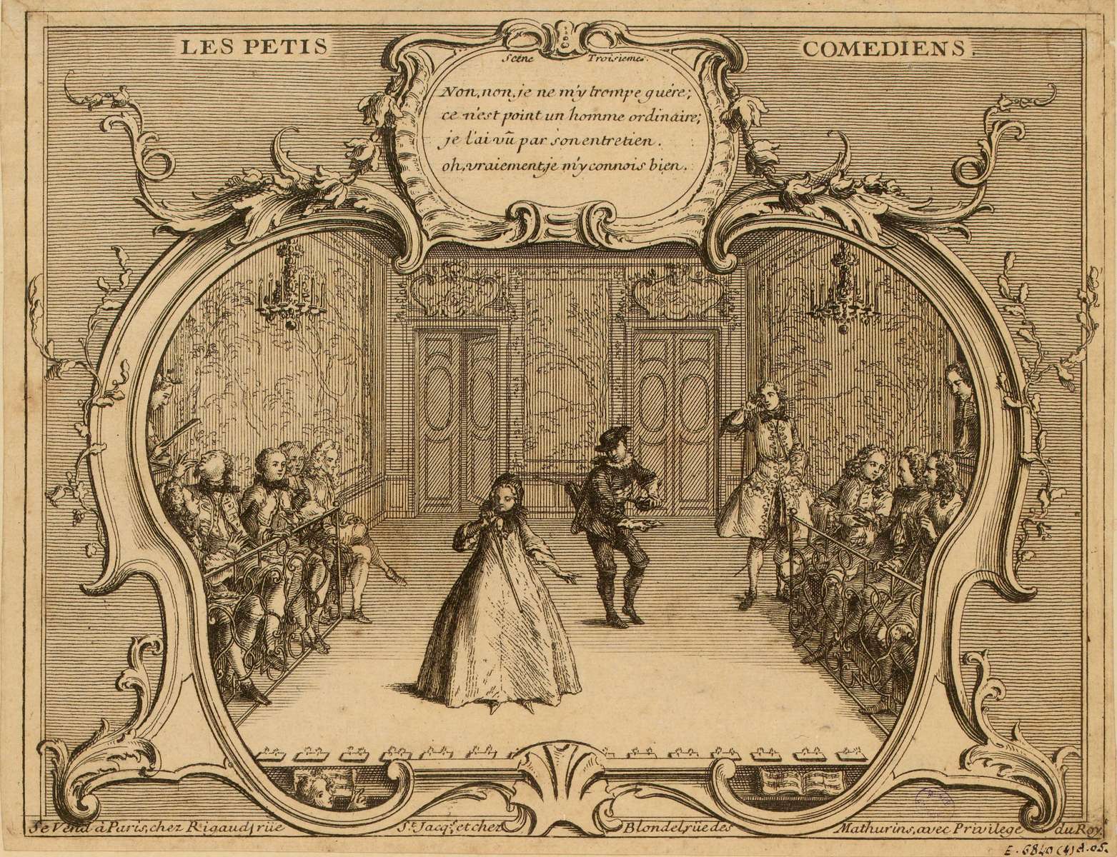 Rigaud J -1680- Les Petits Comédiens-12 jigsaw puzzle online