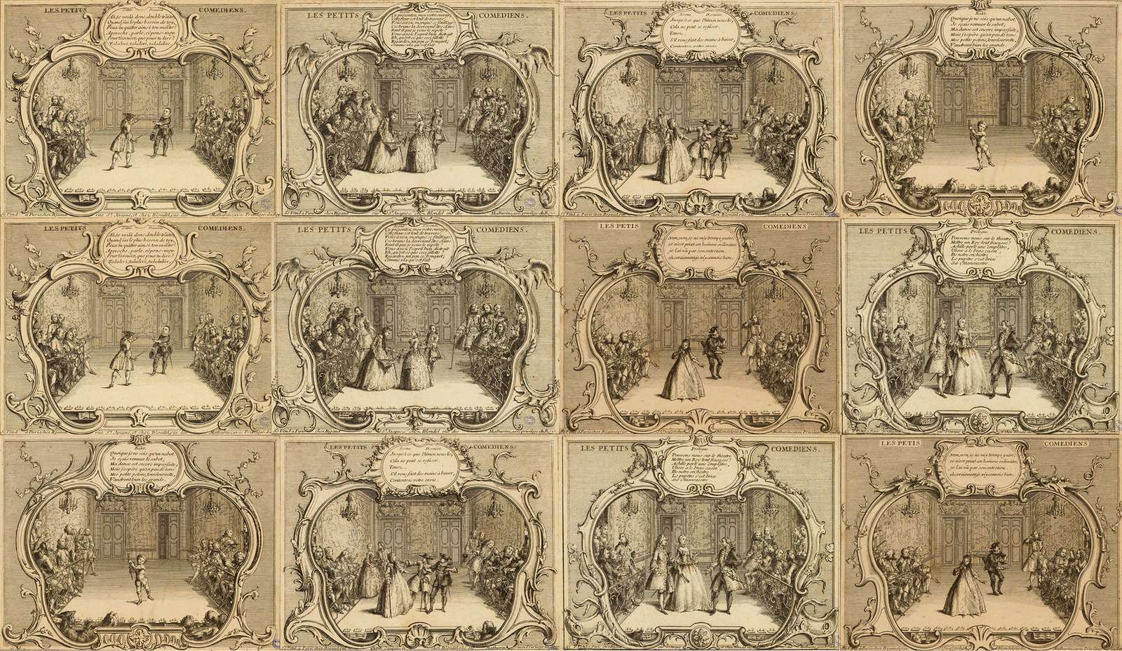 Rigaud J -1680- Collage-Les Petits Comédiens online puzzle
