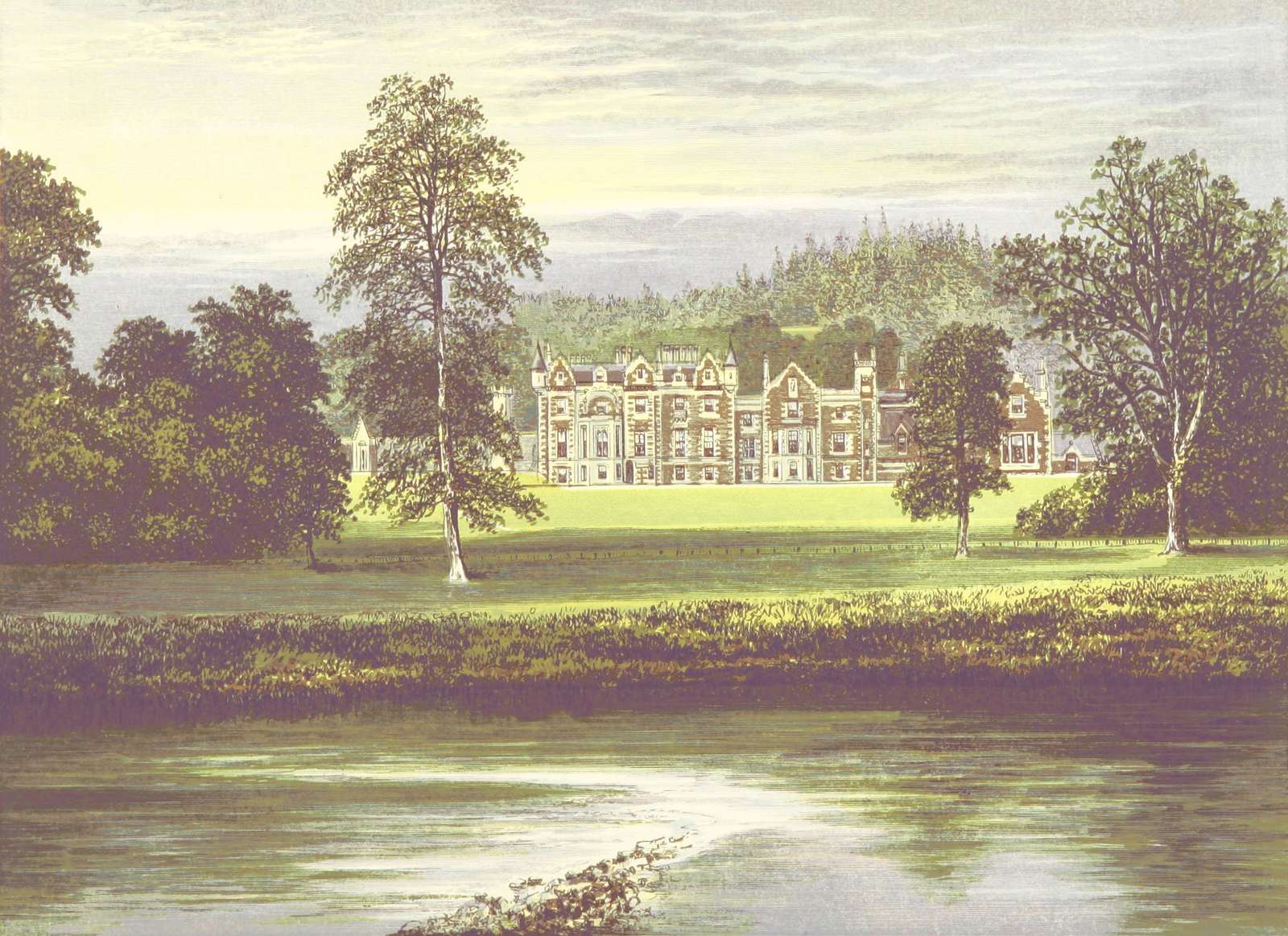 Morris FO -1866- Abbotsford, Roxburghshire online puzzle