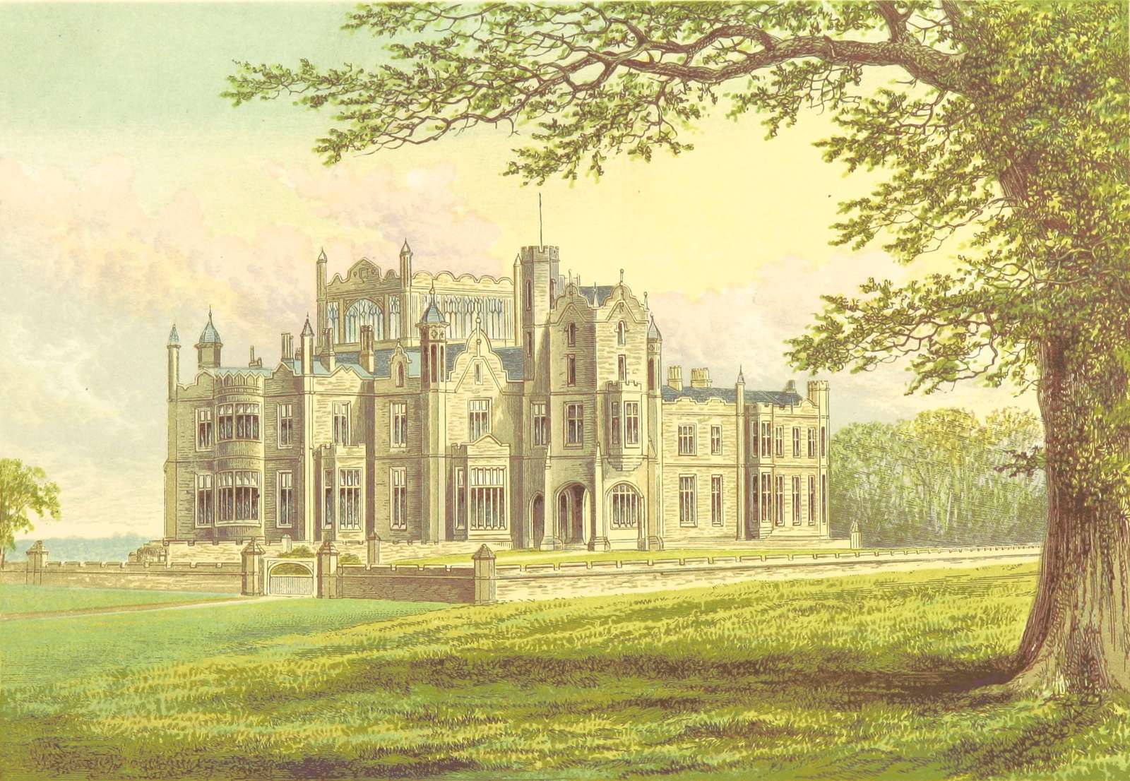 Morris FO -1866- Allerton Park, Yorkshire online puzzle