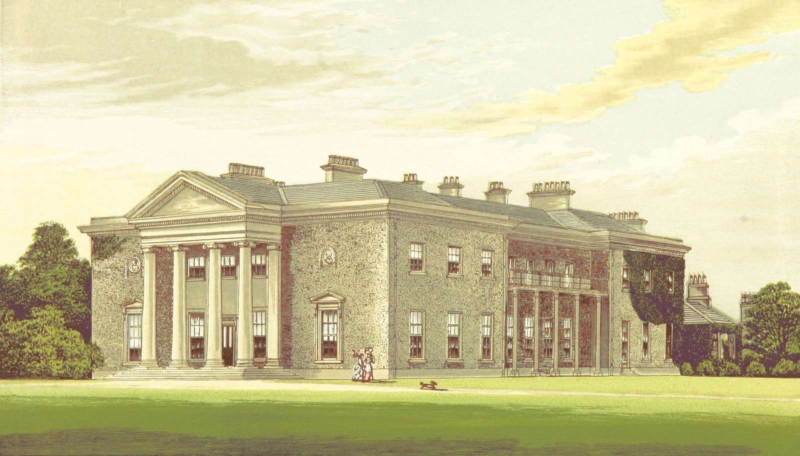 Morris FO -1866- Bishop's Court, Co Kildare kirakós online