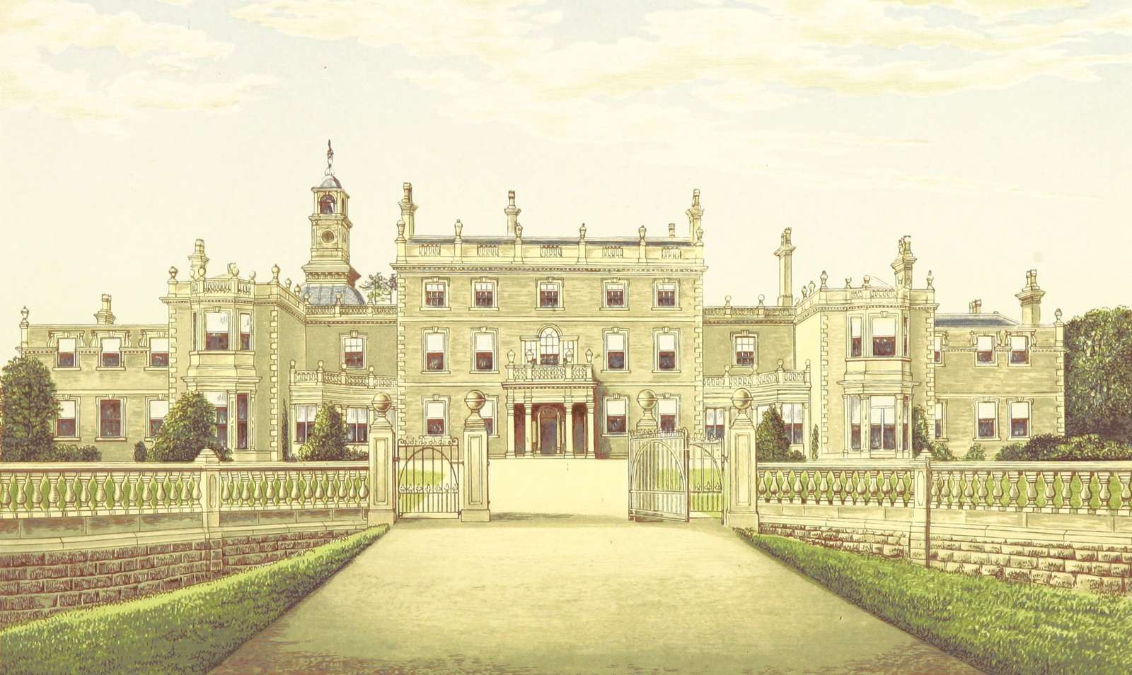 Morris FO -1866- Bulwell Hall, Nottinghamshire online puzzle