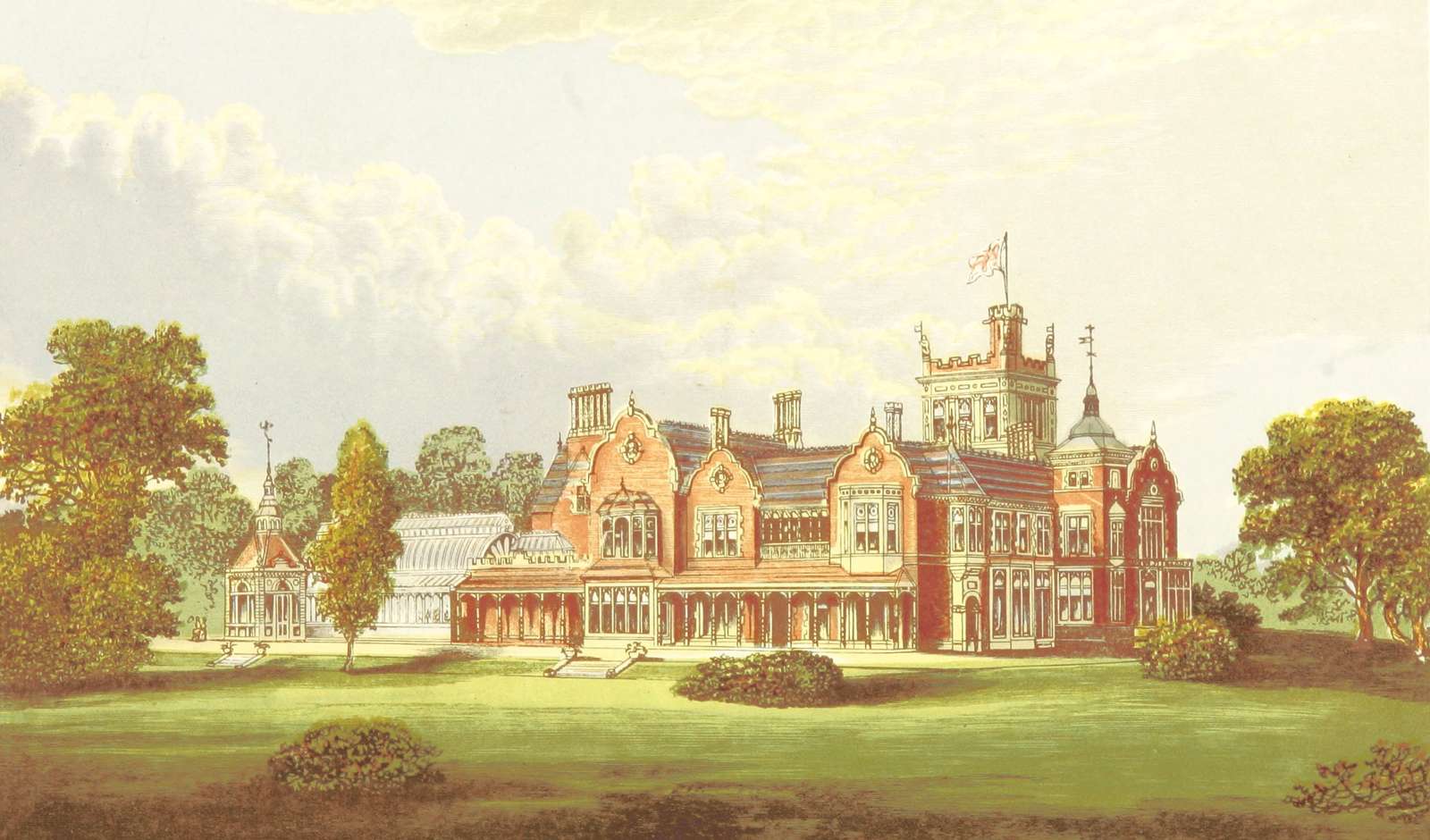 Morris FO -1866- Caen Wood Towers, Middlesex online puzzle