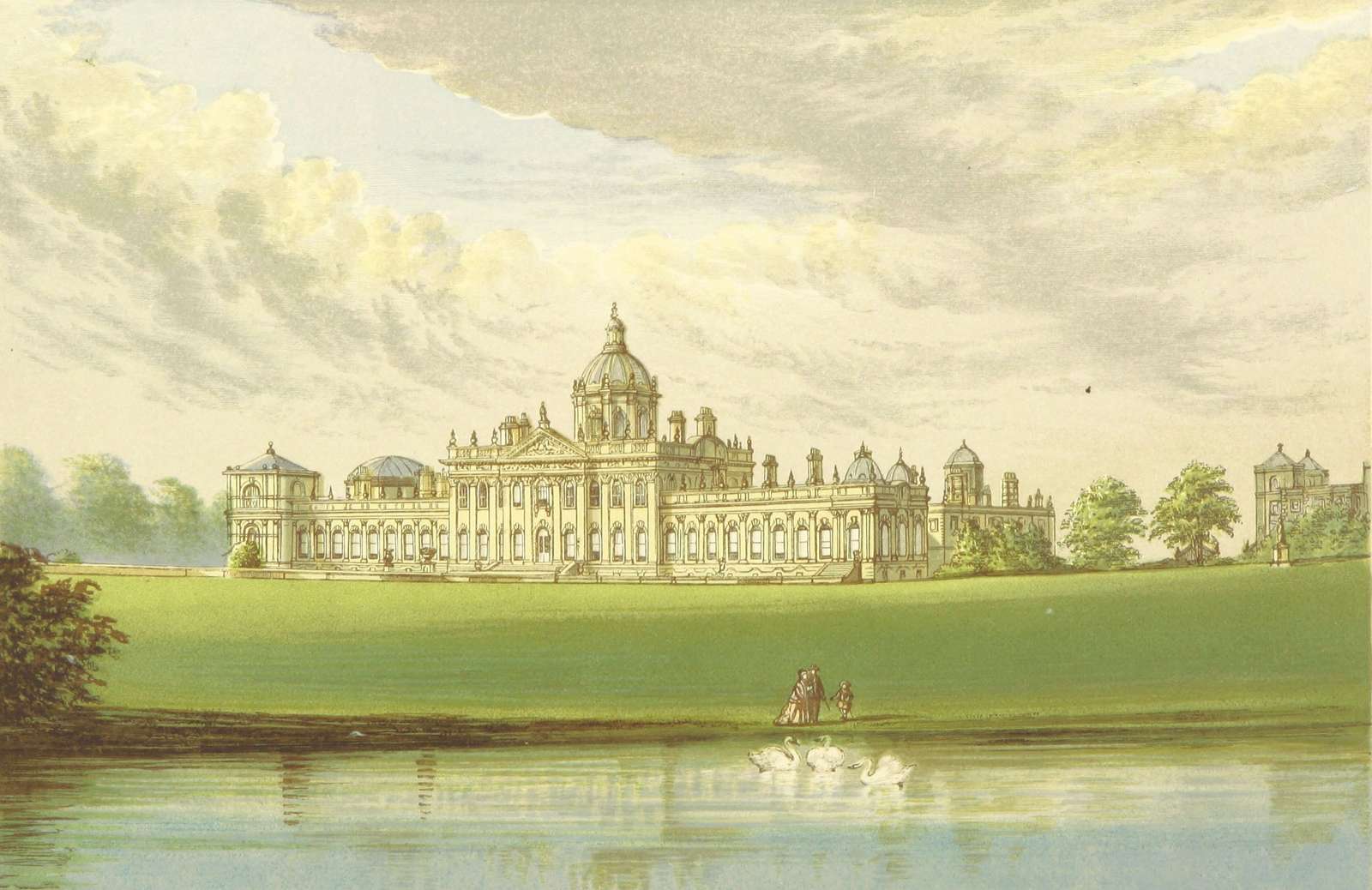 Morris FO -1866- Castillo Howard, Yorkshire rompecabezas en línea