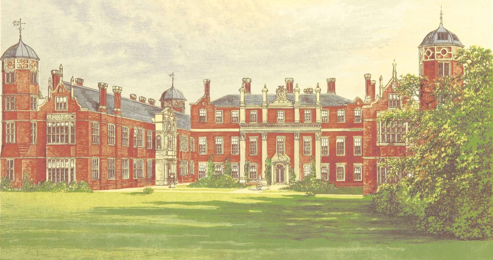 Morris FO -1866- Cobham Hall, Kent jigsaw puzzle online