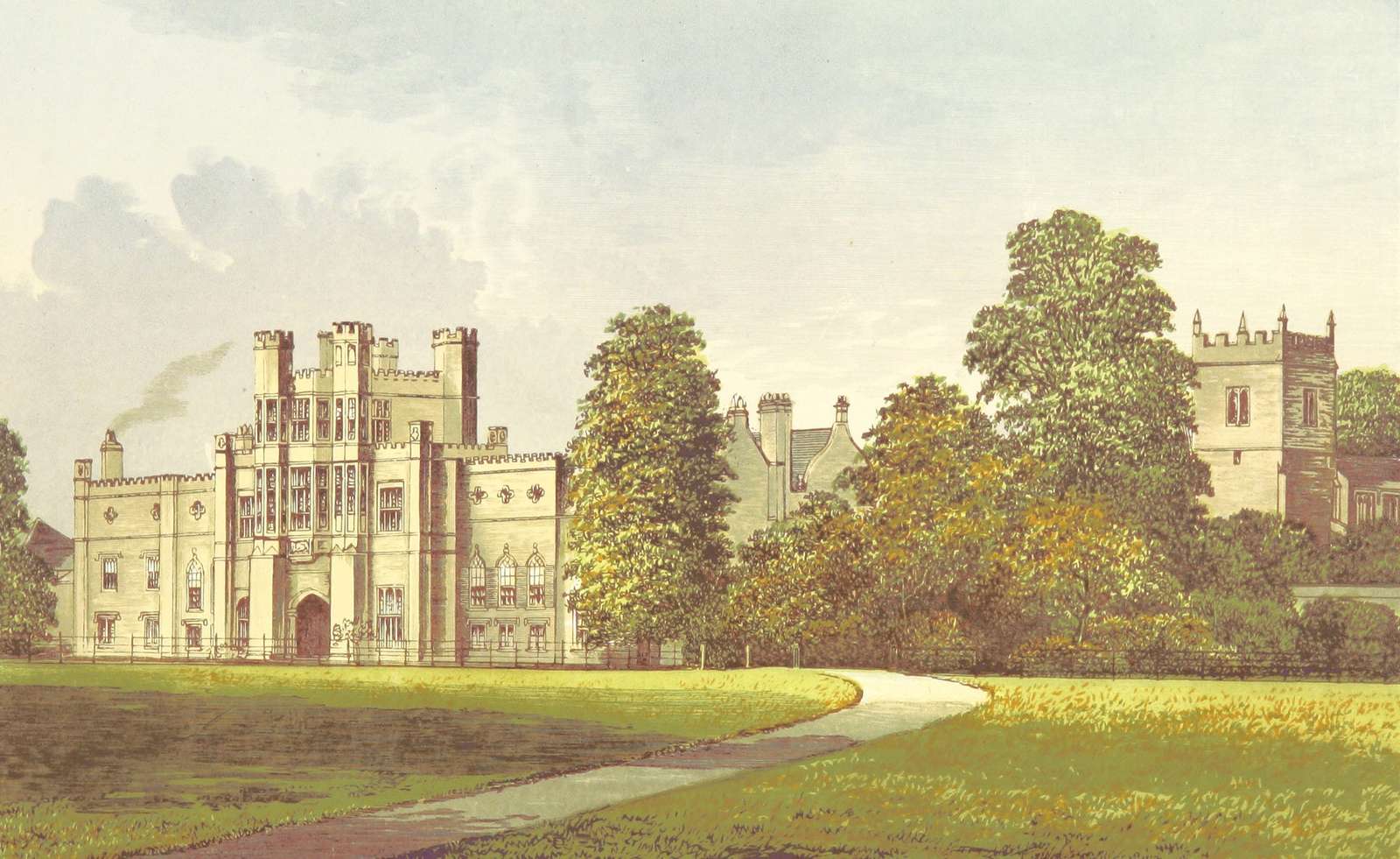 Morris FO -1866- Coughton Court, Warwickshire jigsaw puzzle online