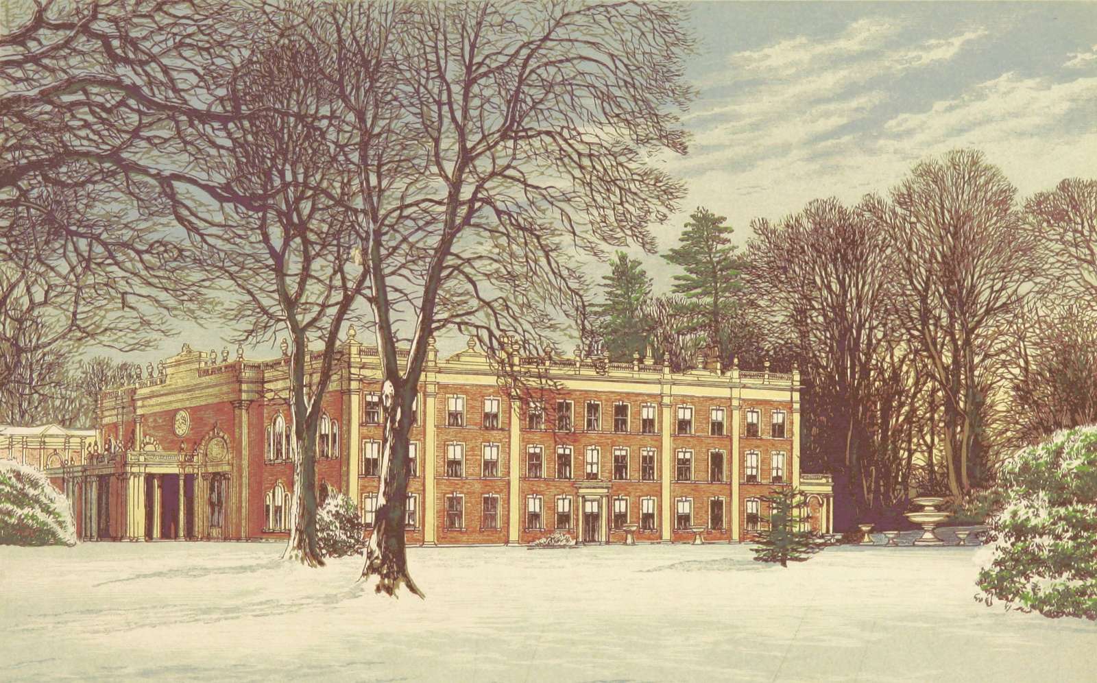 Morris FO -1866- Cranbury Park, Hampshire jigsaw puzzle online