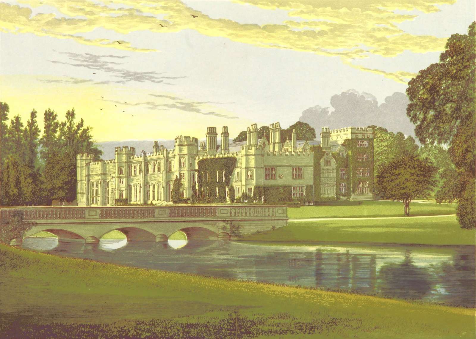 Morris FO -1866- Deene Park, Northamptonshire jigsaw puzzle online
