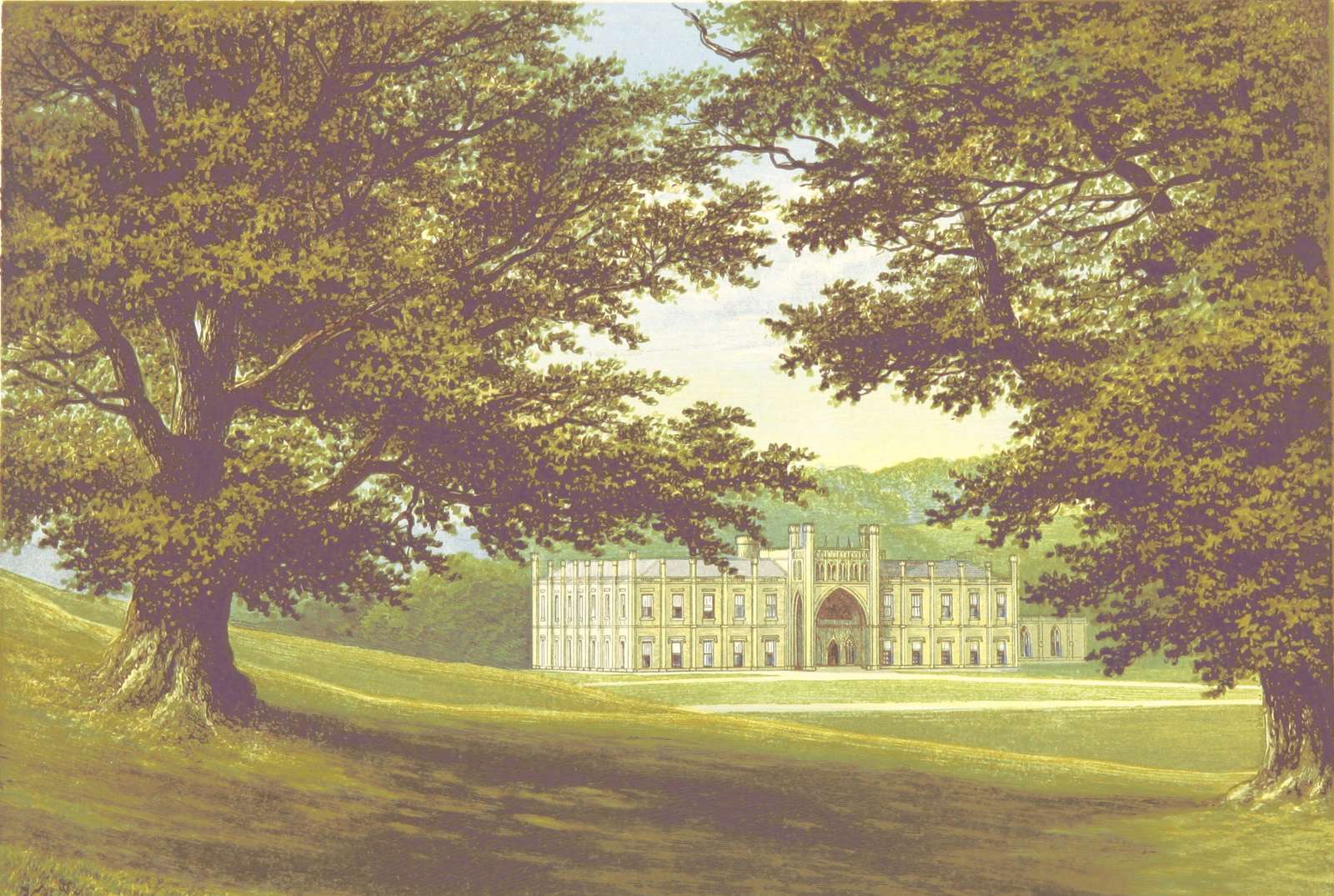 Morris FO -1866- Donington Hall, Leicestershire jigsaw puzzle online