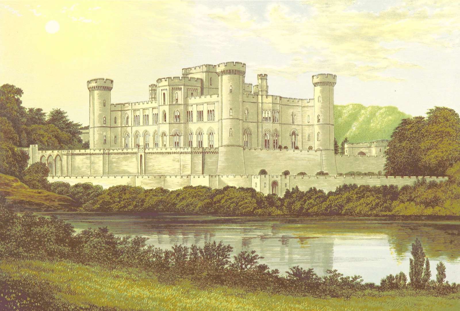 Morris FO -1866- Eastnor Castle, Herefordshire online puzzle