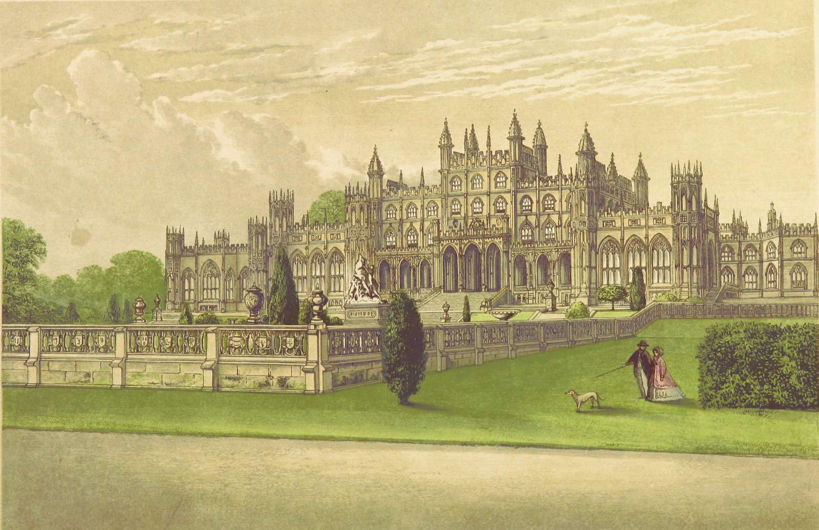Morris FO -1866- Eaton Hall, Cheshire online puzzle
