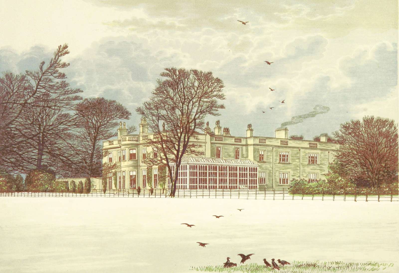 Morris FO -1866- Ednaston Lodge, Derbyshire puzzle online