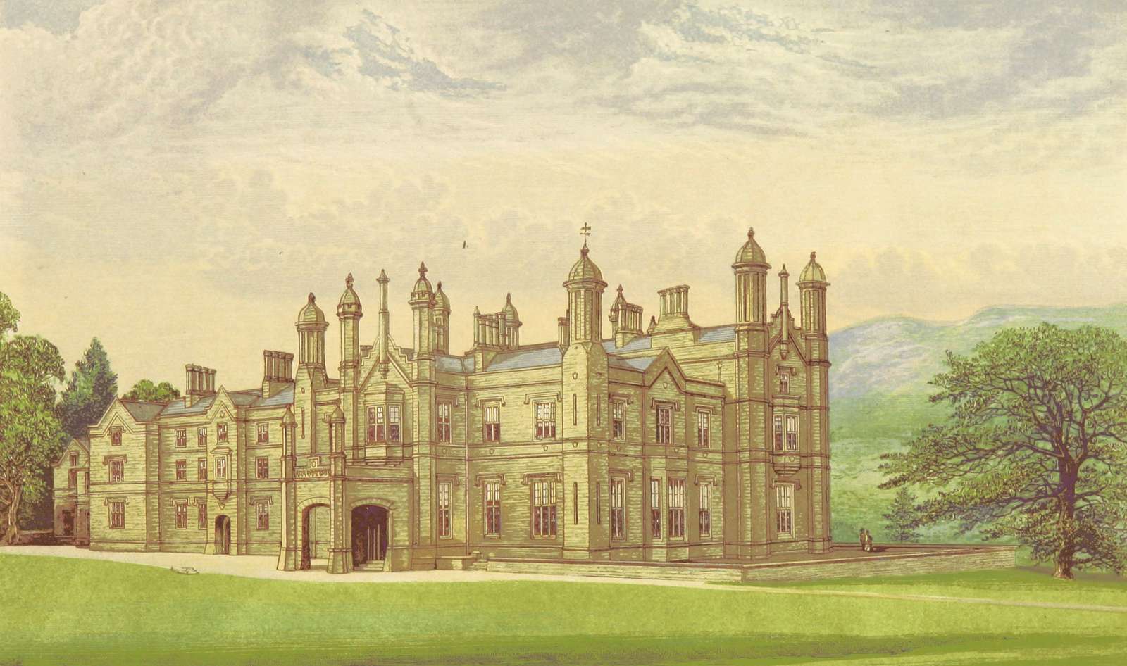 Morris FO -1866- Glanusk Park, Brecknockshire online puzzle