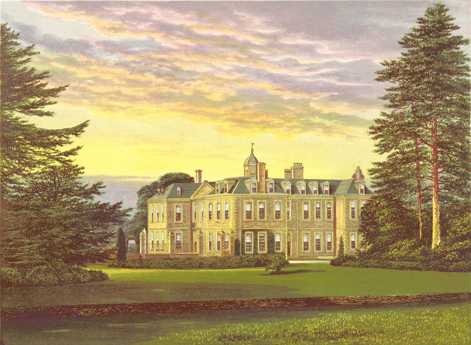 Morris FO -1866- Hanbury Hall, Worcestershire online puzzle