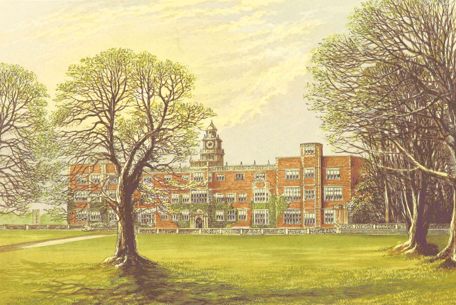 Morris FO -1866- Hatfield House, Hertfordshire puzzle online