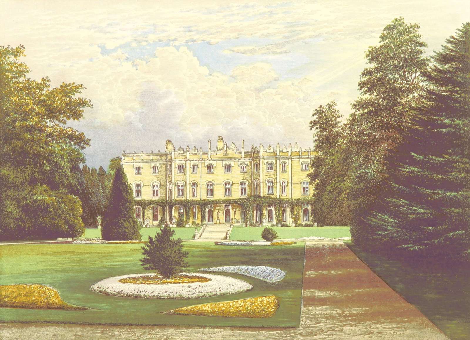 Morris FO -1866- Dwór Hughenden, Buckinghamshire puzzle online