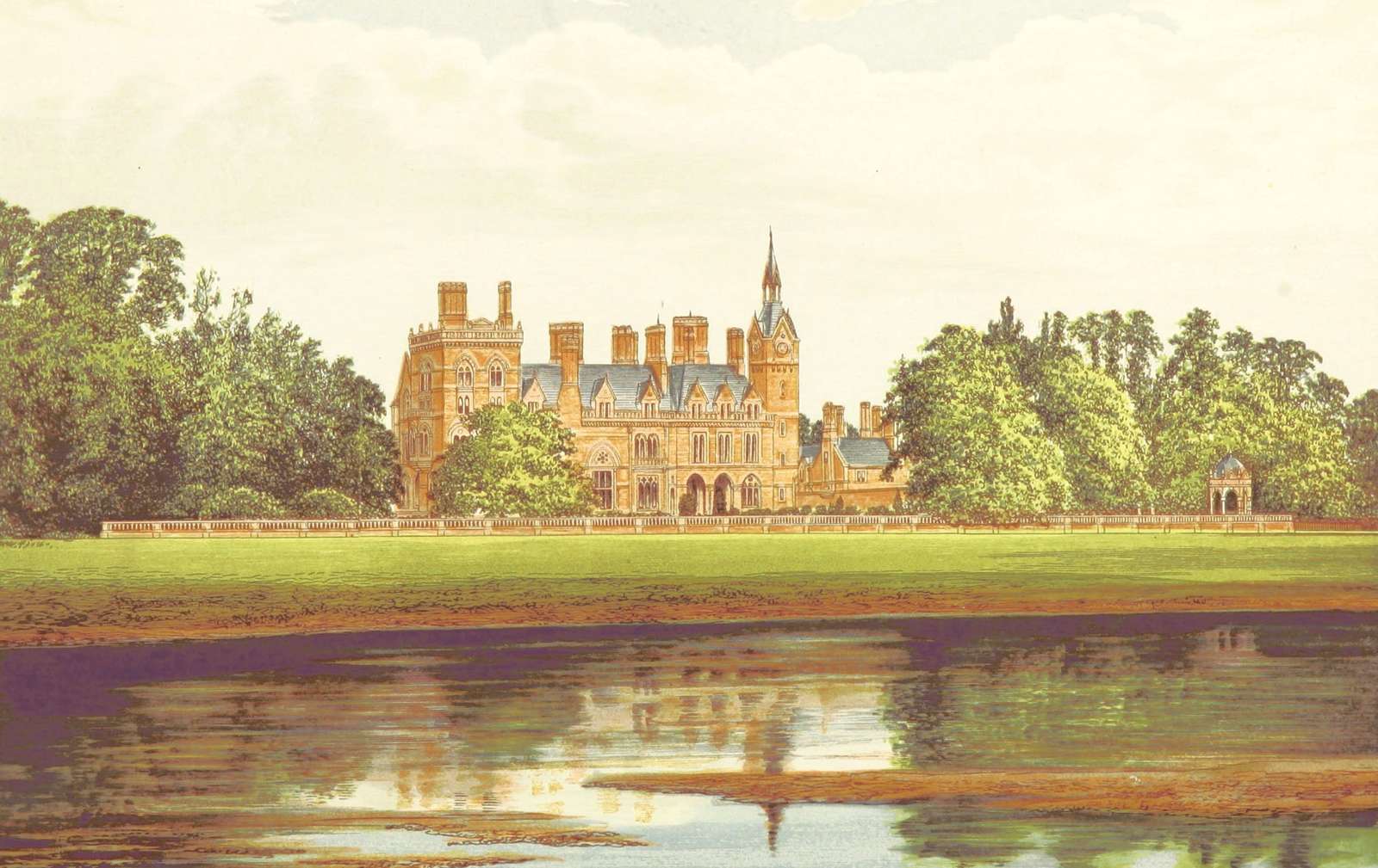 Morris FO -1866- Kelham Hall, Nottinghamshire puzzle online