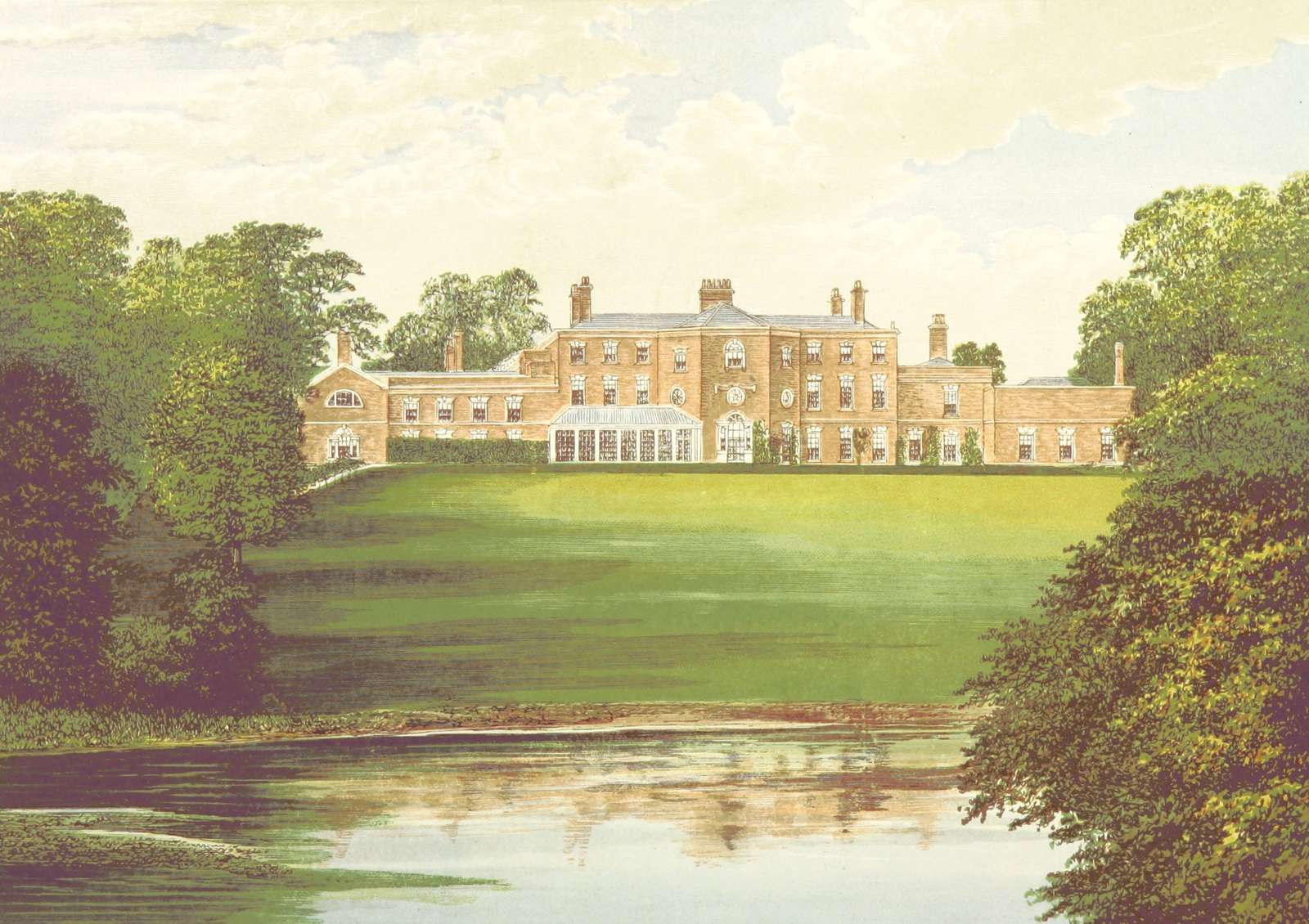 Morris FO -1866- Lawton Hall, Cheshire Puzzlespiel online