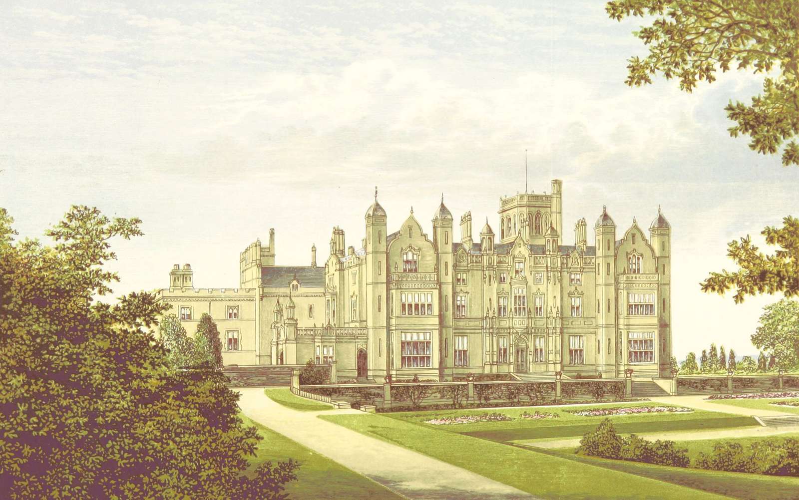 Morris FO -1866- Merevale Hall, Warwickshire puzzle online