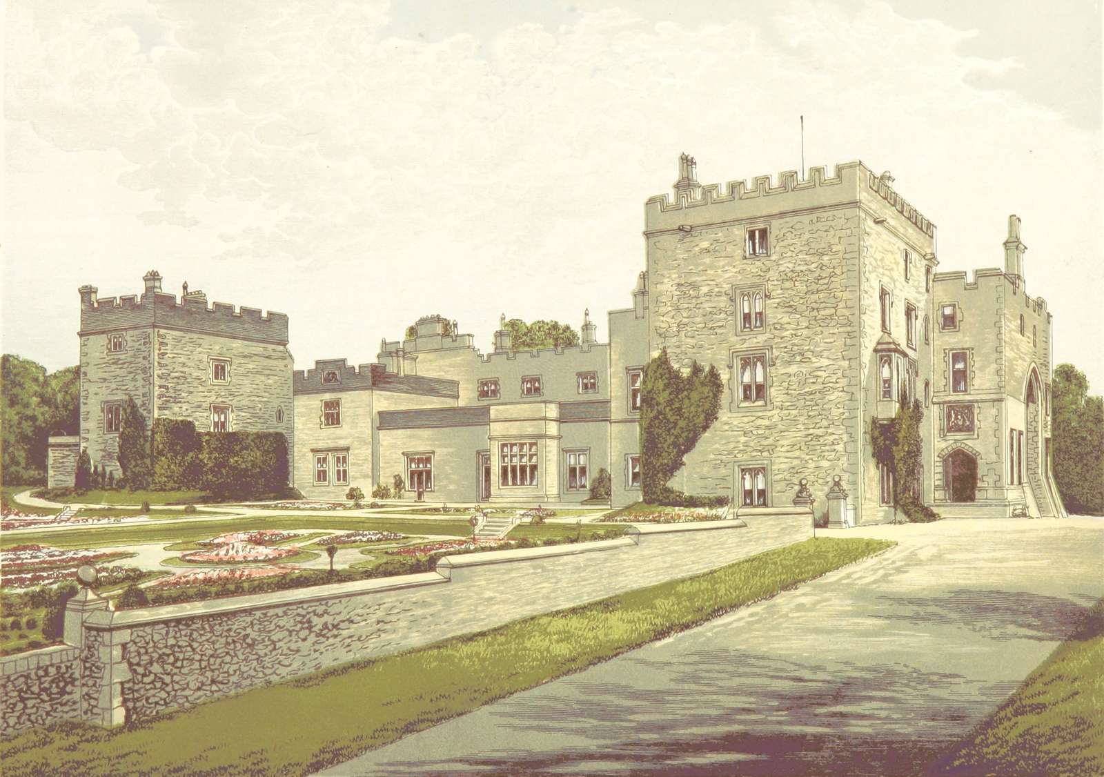 Morris FO -1866- Muncaster Castle, Cumberland rompecabezas en línea