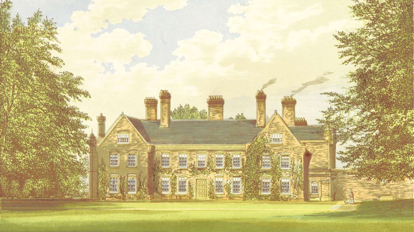 Morris FO -1866- Nether Hall, Suffolk rompecabezas en línea