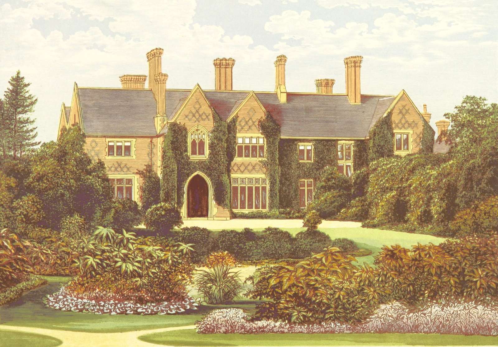Morris FO -1866- Oxley Manor, Staffordshire rompecabezas en línea