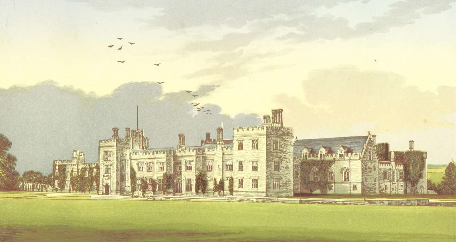 Morris FO -1866- Penshurst Castle, Kent rompecabezas en línea
