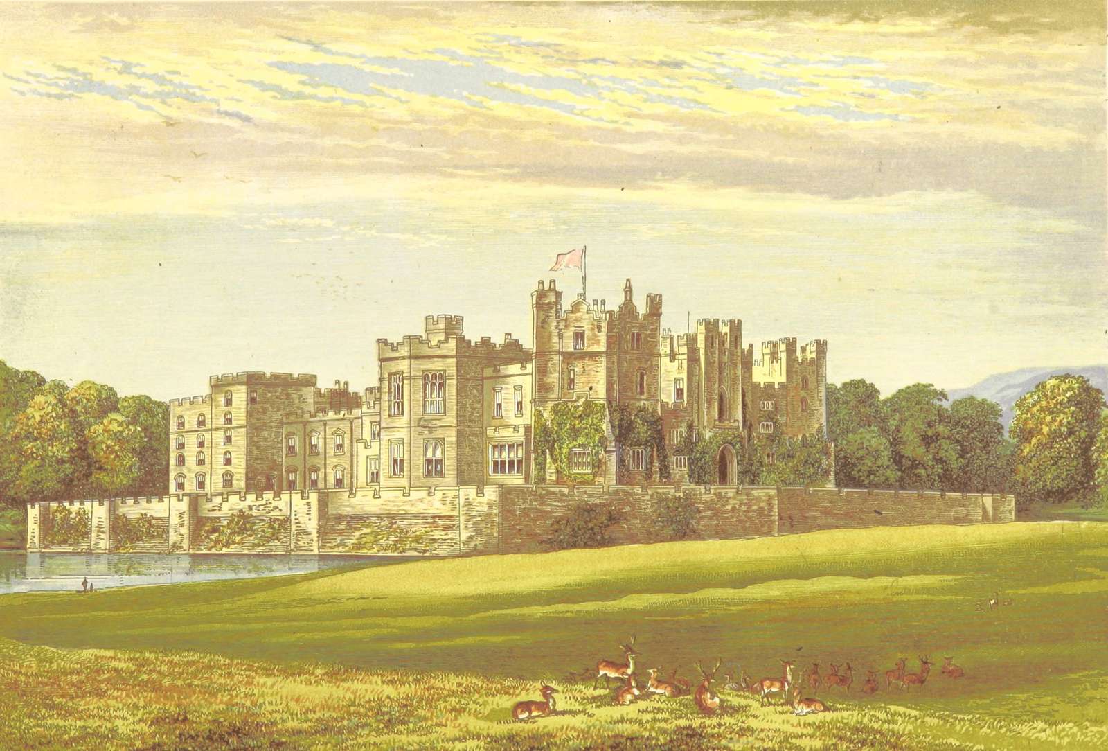Morris FO -1866- Raby Castle, Co Durham rompecabezas en línea