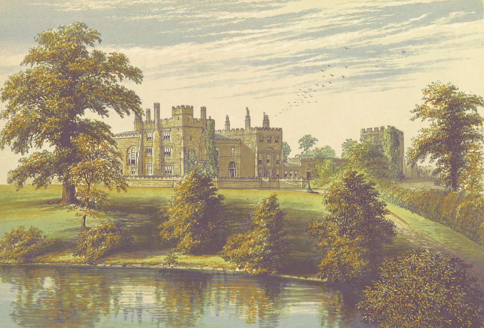 Morris FO -1866- Ripley Castle, Yorkshire rompecabezas en línea