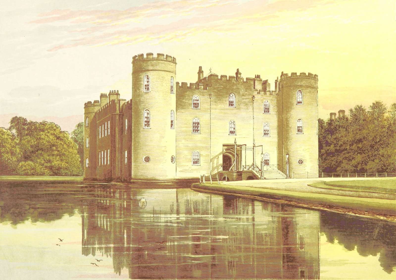 Morris FO -1866- Shirburn Castle, Oxfordshire rompecabezas en línea