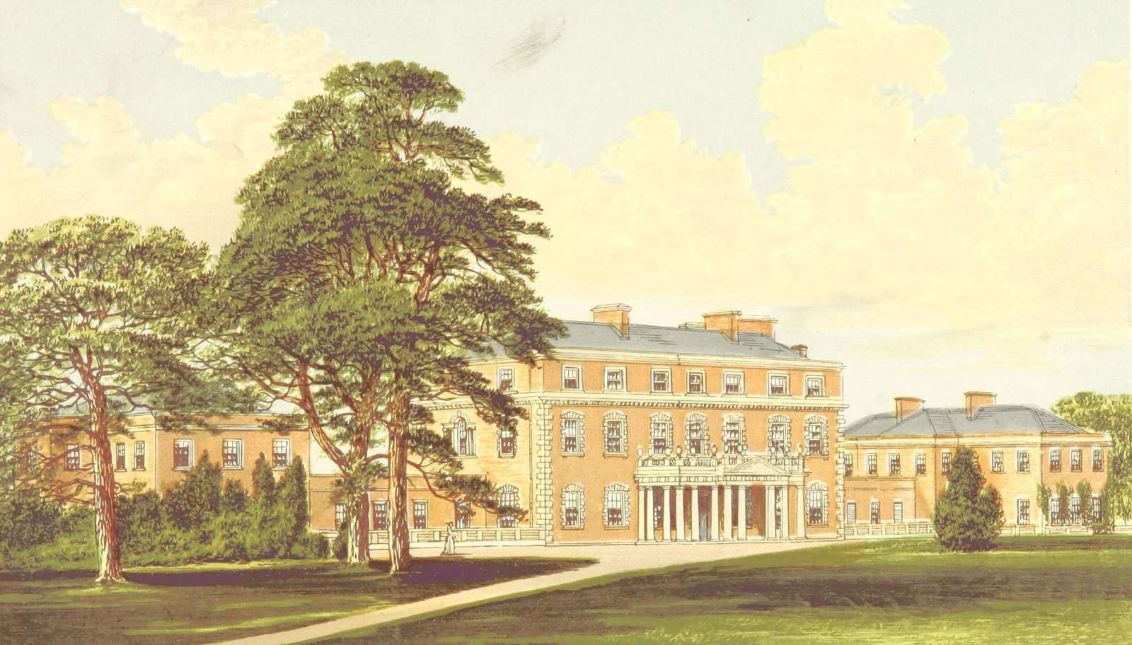 Morris FO -1866- Trafalgar House, Wiltshire rompecabezas en línea