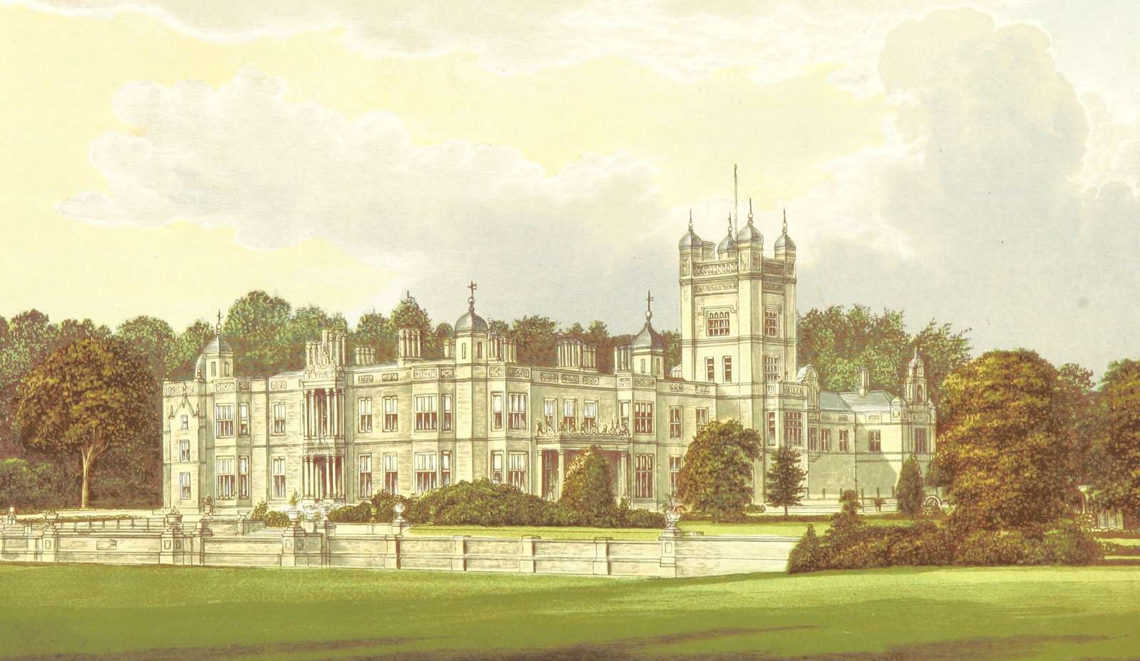 Morris FO -1866- Underley Hall, Westmorland rompecabezas en línea
