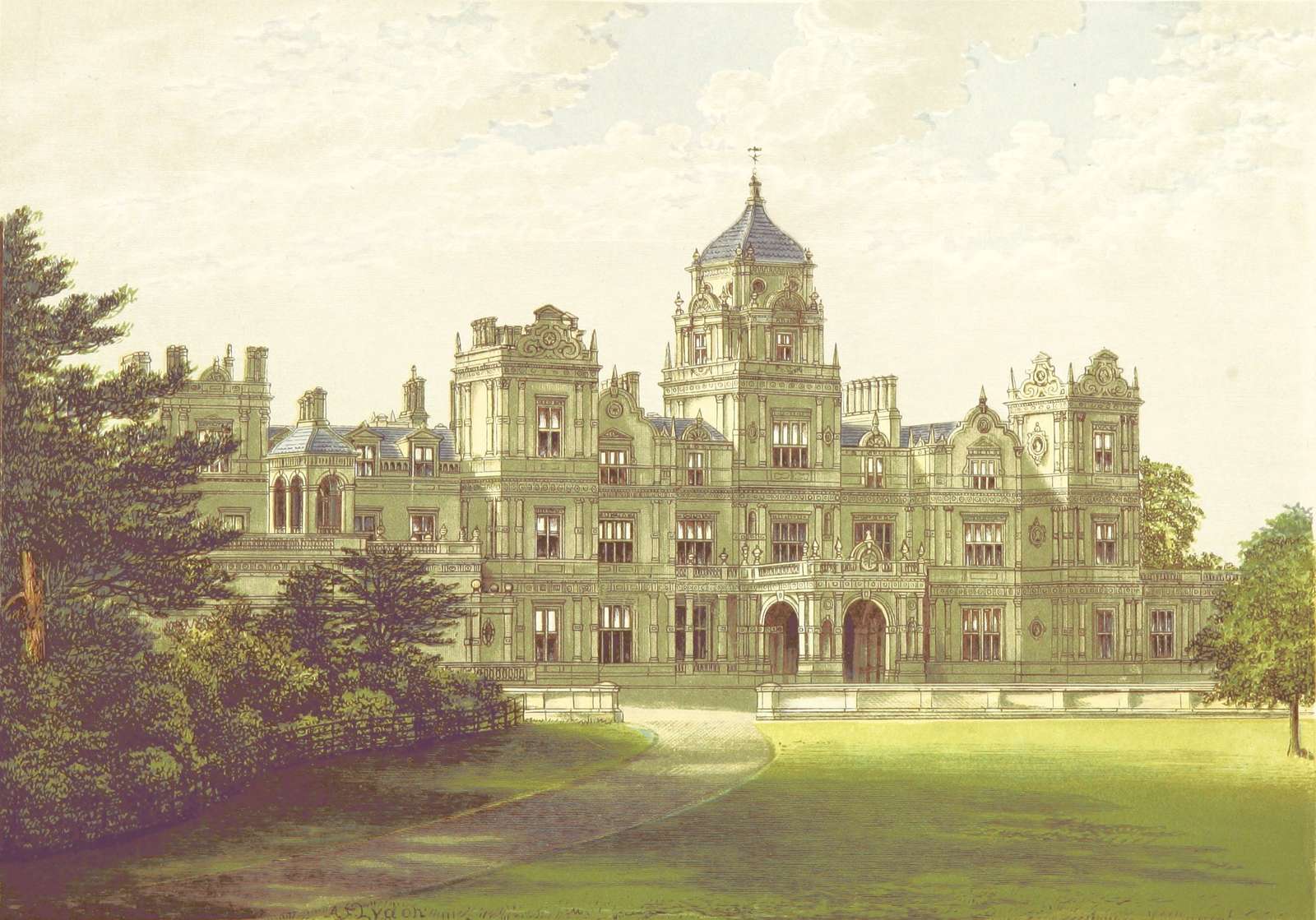 Morris FO -1866- Westonbirt House, Gloucestershire rompecabezas en línea