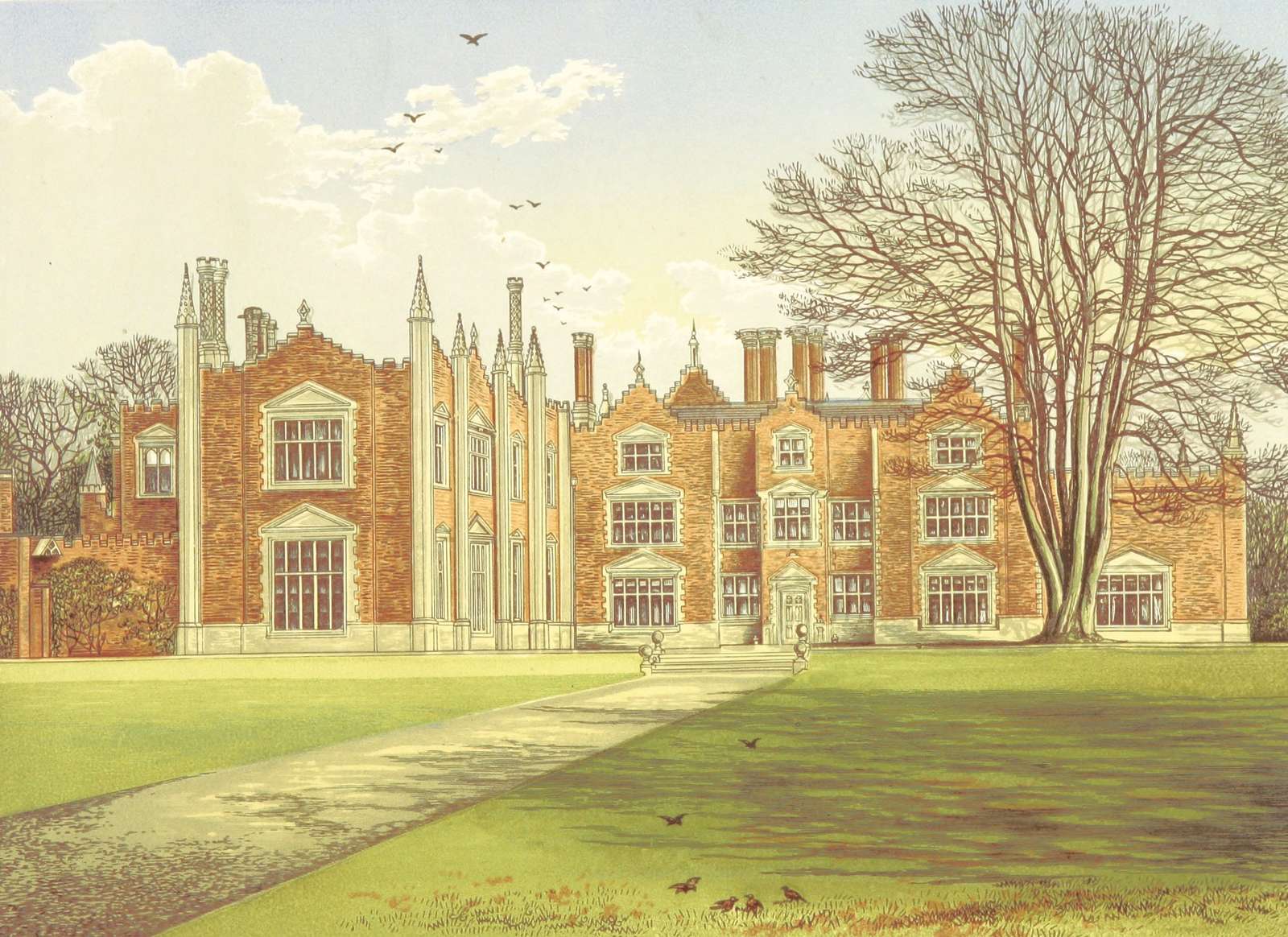 Morris FO -1866- Witchingham Hall, Norfolk rompecabezas en línea