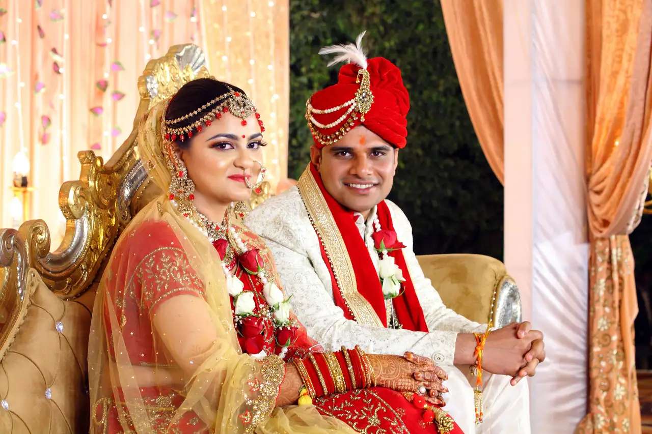 India. Sharmishtha și Ankur puzzle online