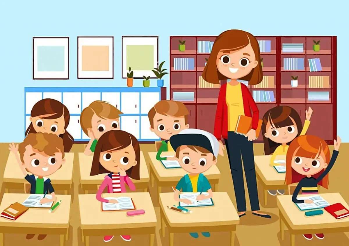 Lecția de clasa întâi jigsaw puzzle online
