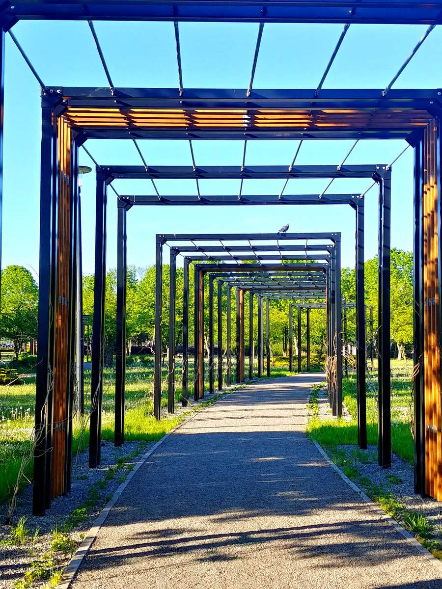 New pergolas in Busko Zdrój online puzzle