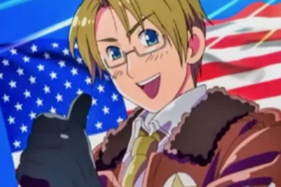 hetalia américa rompecabezas en línea