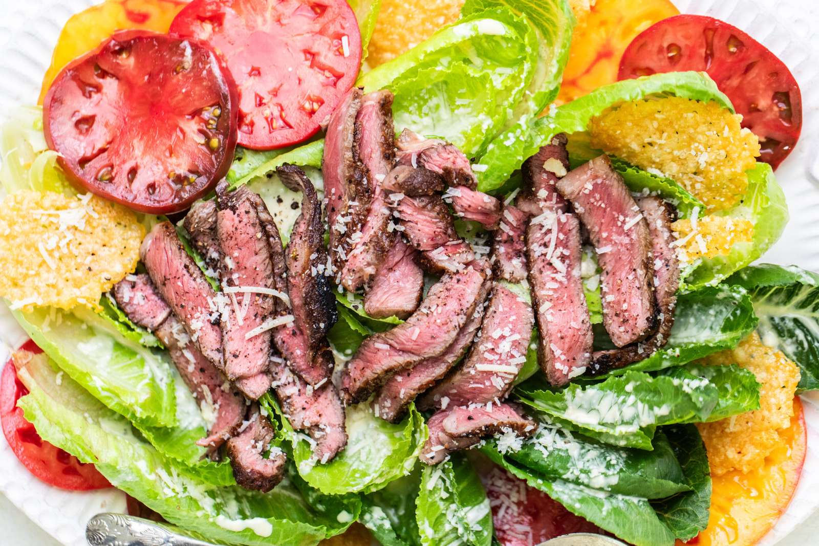 Friptură Salată Caesar jigsaw puzzle online