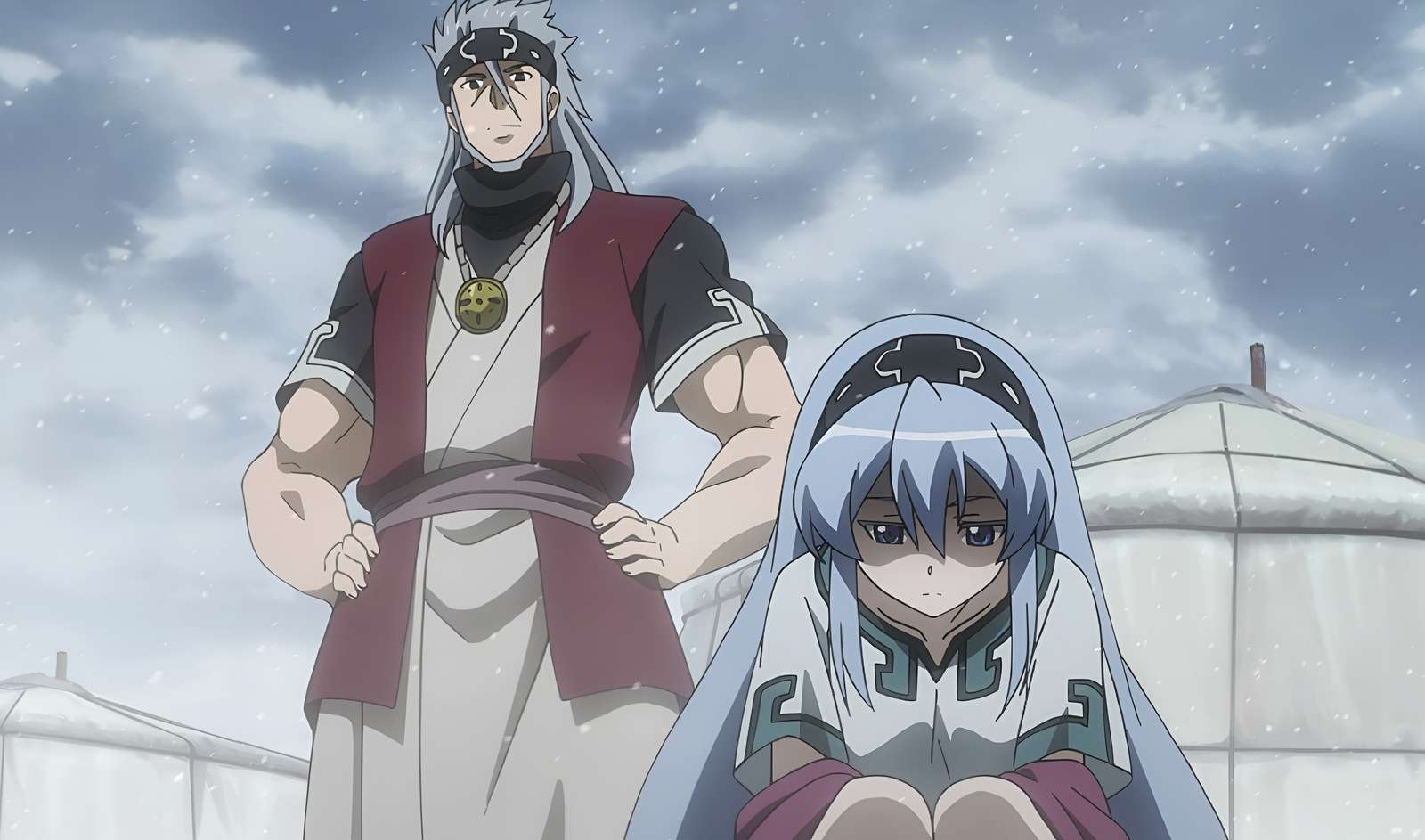 Father and Esdeath. online puzzle