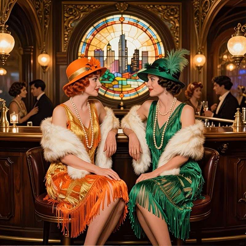 nice ladies in the restaurant jigsaw puzzle online