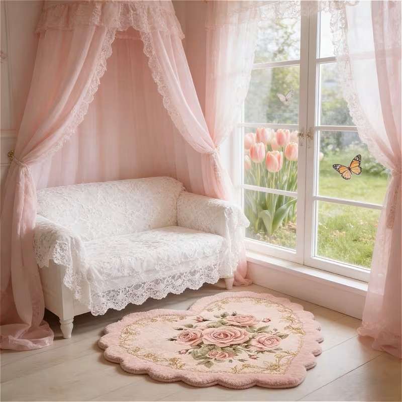 pink, girly room jigsaw puzzle online