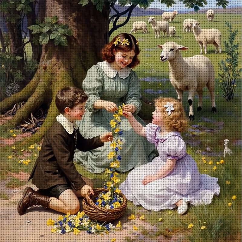kransen weven in de wei online puzzel