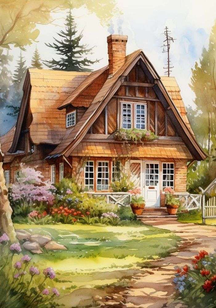 Casa inglese puzzle online