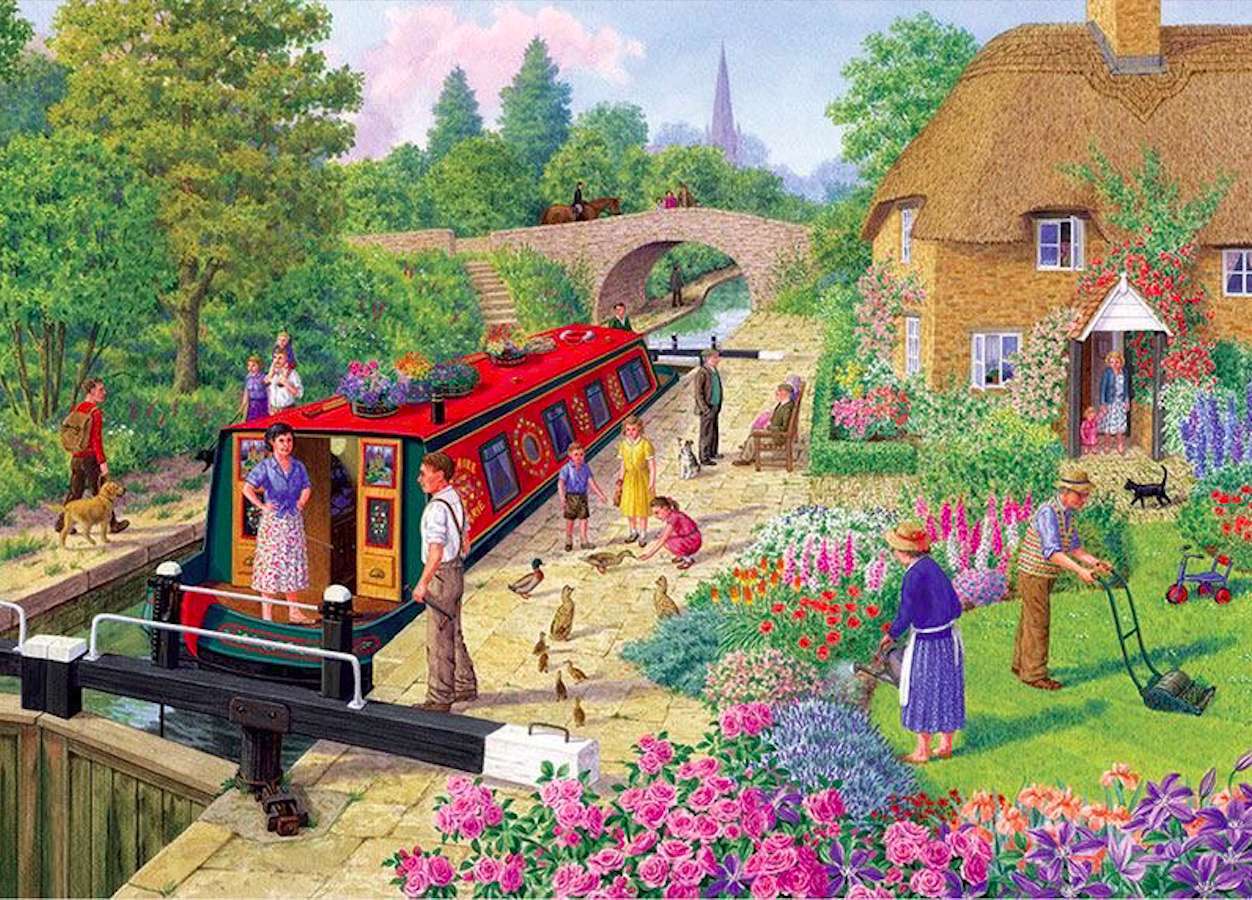 Un giro in vaporetto puzzle online