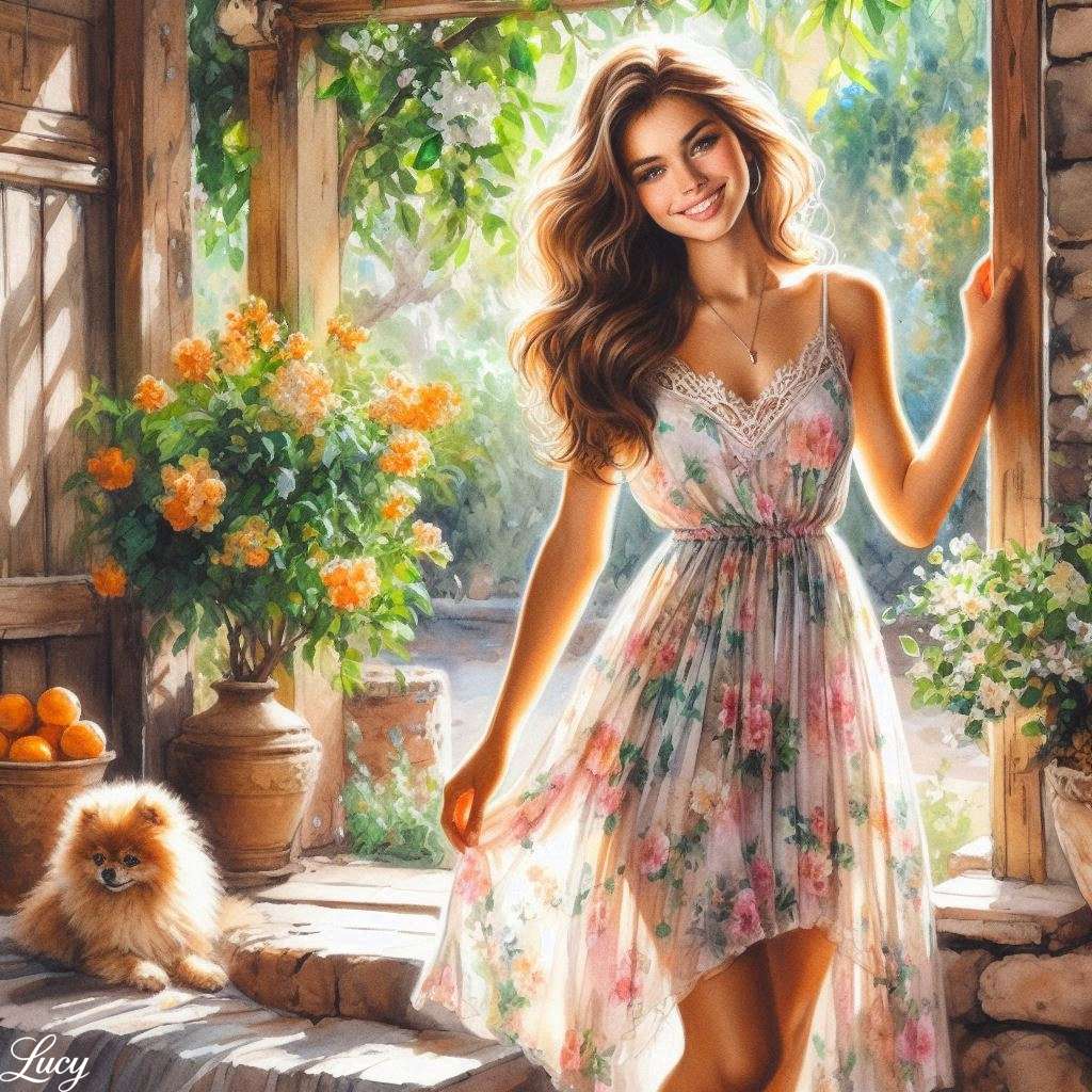 Compoziție romantică puzzle online