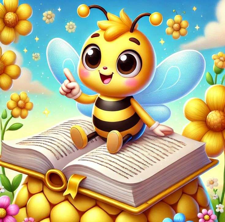 Pszczoła, która ostrzega uczniów puzzle online
