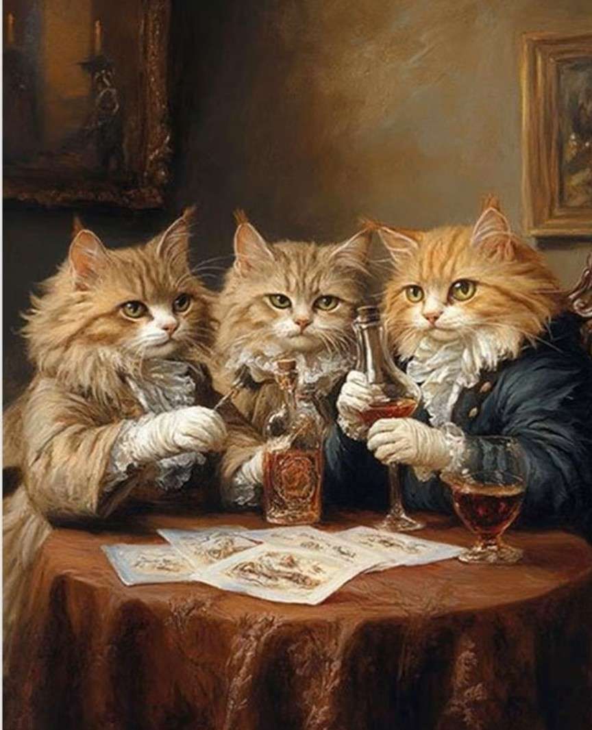 rispettabile guardia di gatti puzzle online