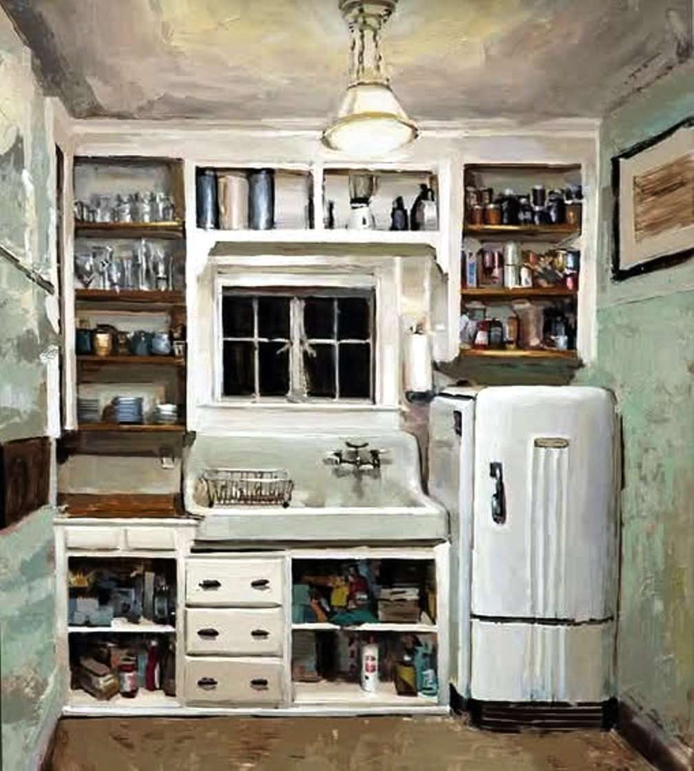 Keuken vintage puzzle online